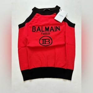 Balmain halter neck top